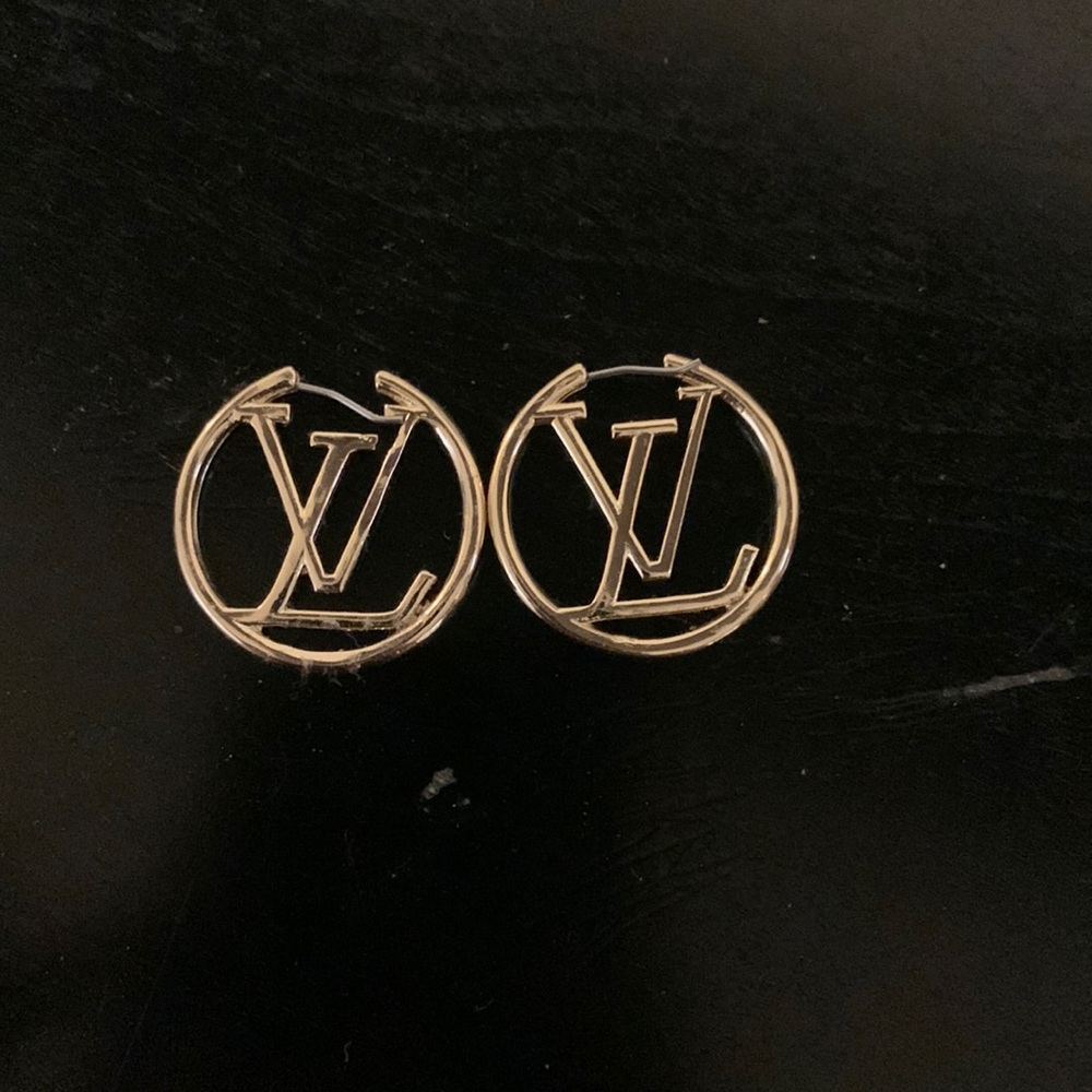 Louis Vuitton inspired earrings